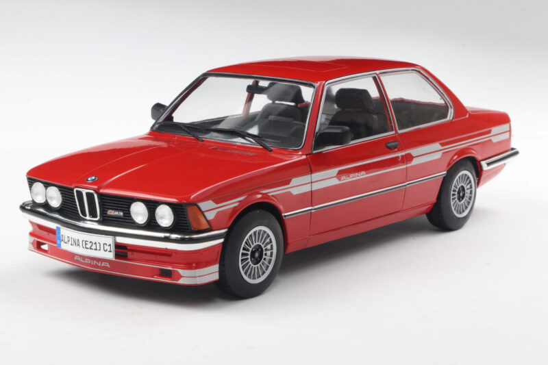 BMW ALPINA E21 C1 2.3 1980 Red - 1:18 Solido S1812803