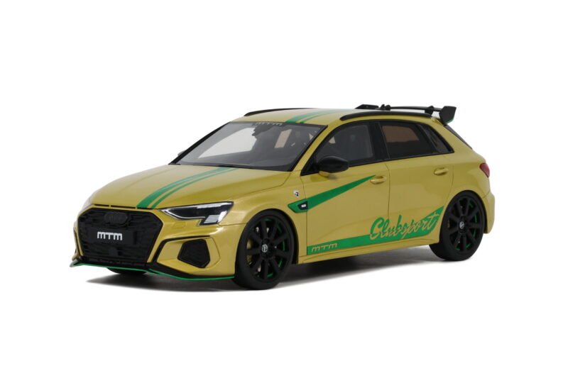 AUDI S3 MTM 2022 Jaune Python - 1:18 GT Spirit GT891