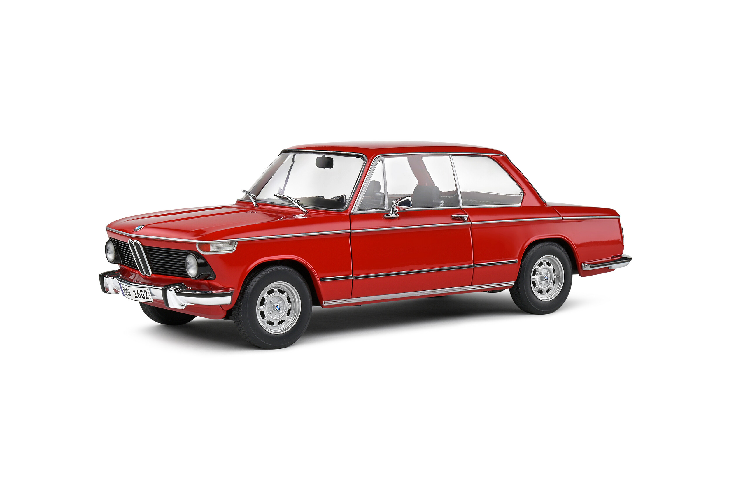 Miniature BMW 1602 Série 1 Rouge 1971 - KK-Scale 1/18 - KKDC181072