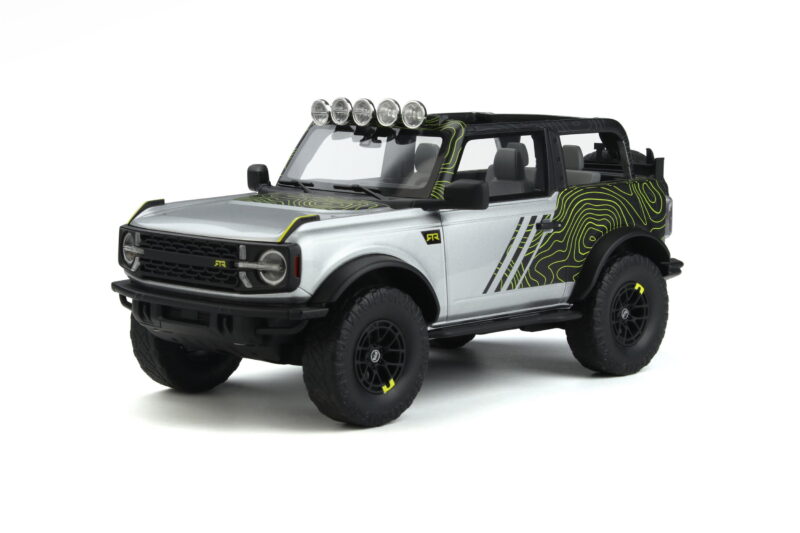 Ford Bronco By RTR 2022 Silver - 1:18 GT Spirit GT404