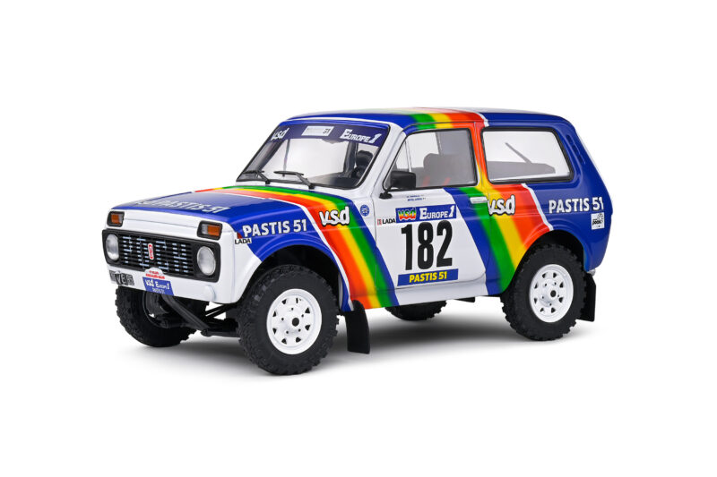 LADA Niva 1984 Paris-Dakar #182 Jabouille/Sardou - 1:18 Solido S1807305