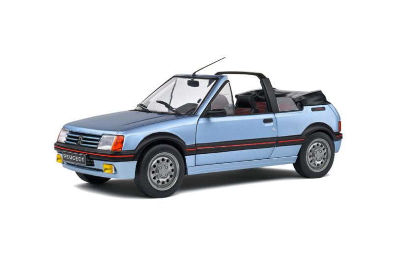 PEUGEOT 205 CTI 1989 Bleu Azzuro - 1:18 Solido S1806203
