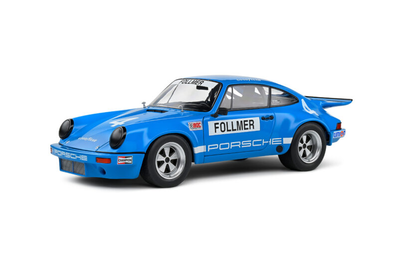 PORSCHE 911 IROC 1974 IROC Riverside #4 Follmer- 1:18 Solido S1810702