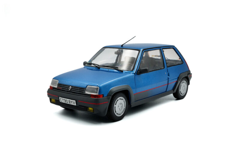 RENAULT 5 GT Turbo Mk1 1985 Bleu Alpine - 1:18 Solido S1810004