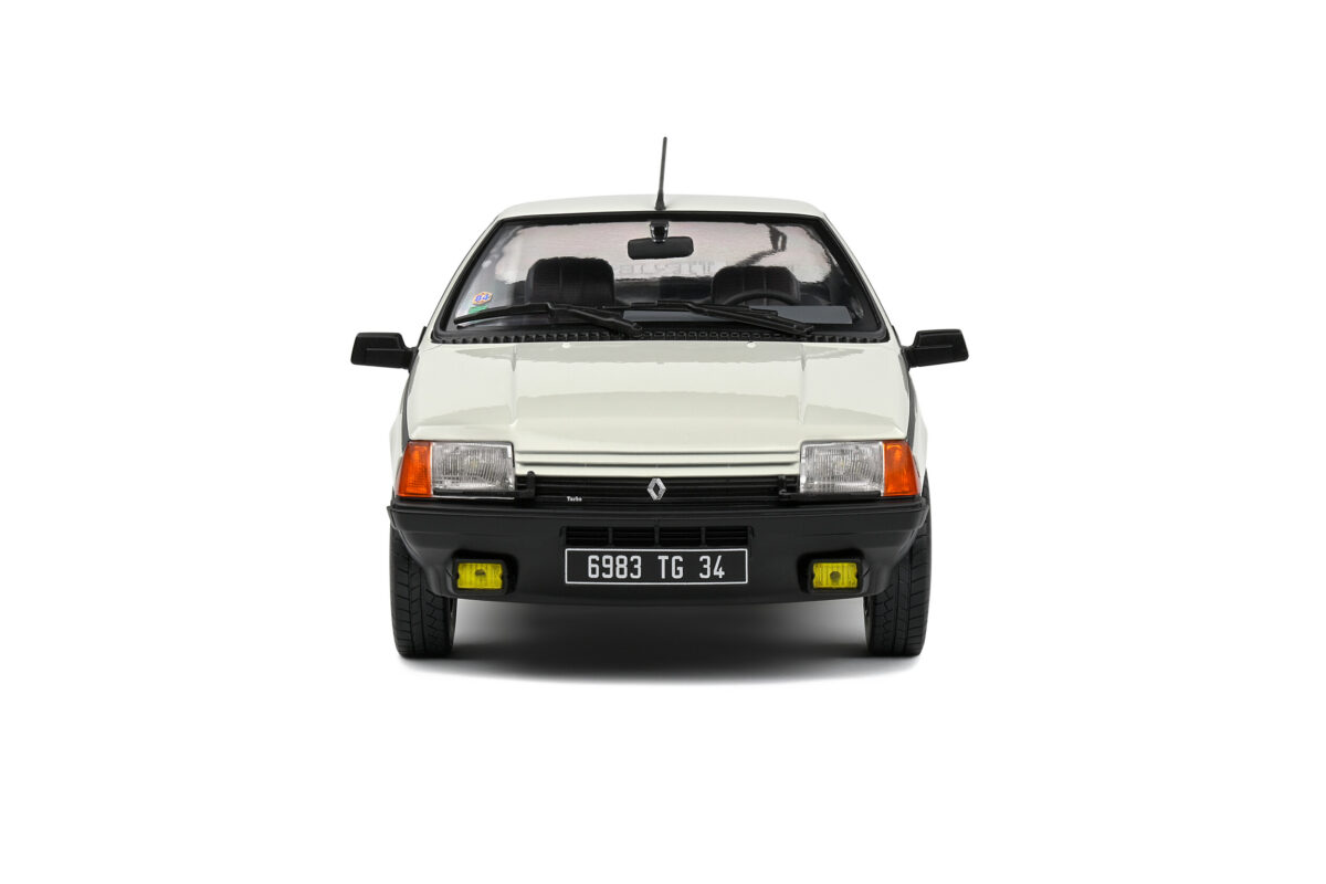 SOLIDO 1806405 Renault Fuego Turbo – 1985 – Blanc – 1/18 – Précommande – Modèle Iconique Neuf Sous Blister