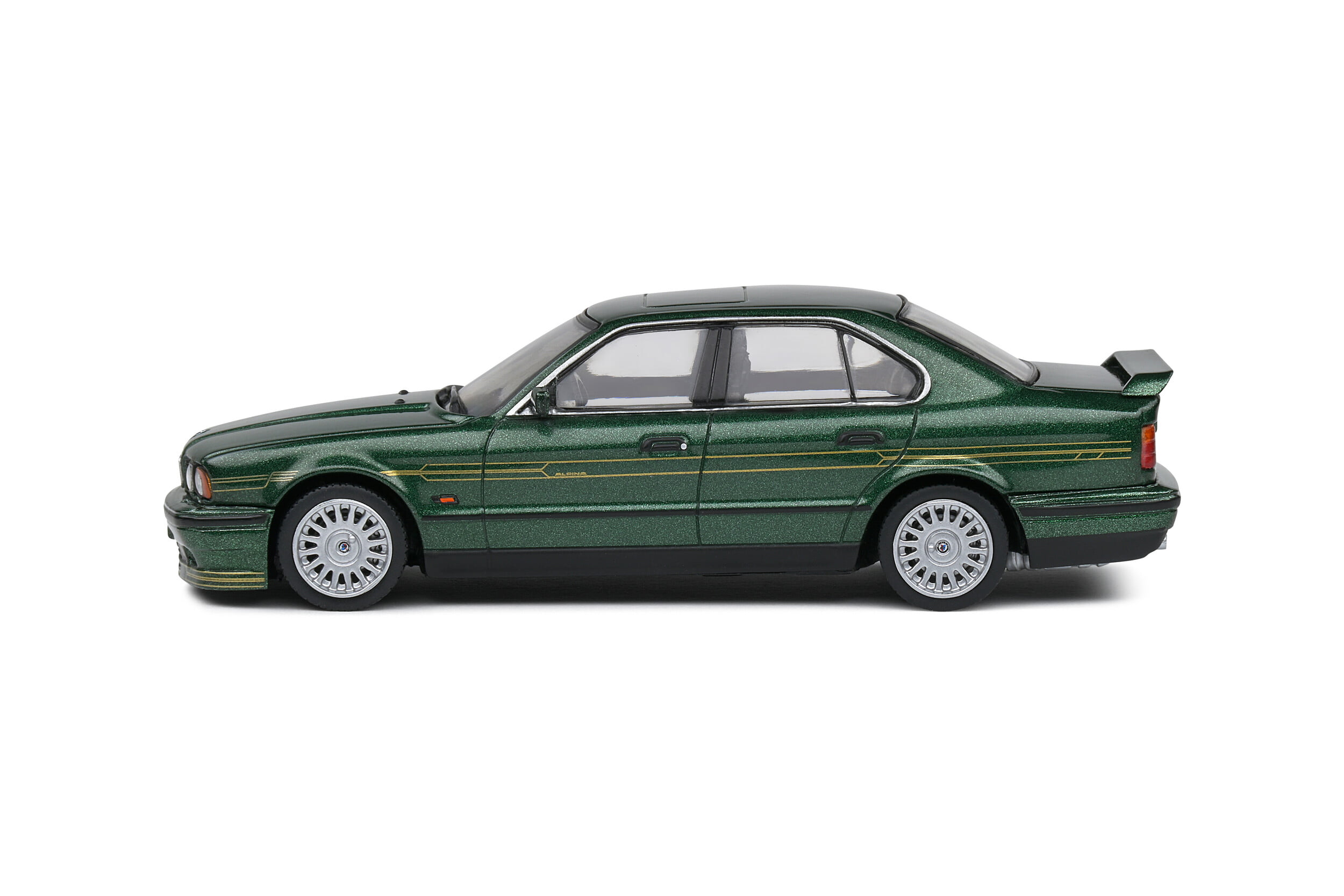 Solido 1:43 1994 BMW E34 Alpina B10 BiTurbo White with Blue Stripes Di – Jaiman Toys