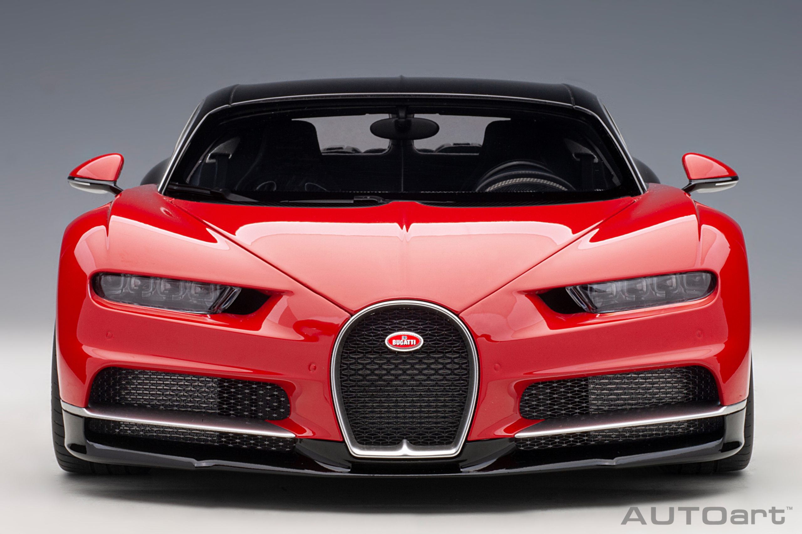 BUGATTI Chiron 2017 Italian Red / Black - 1:12 AUTOart 12113 – Image 4