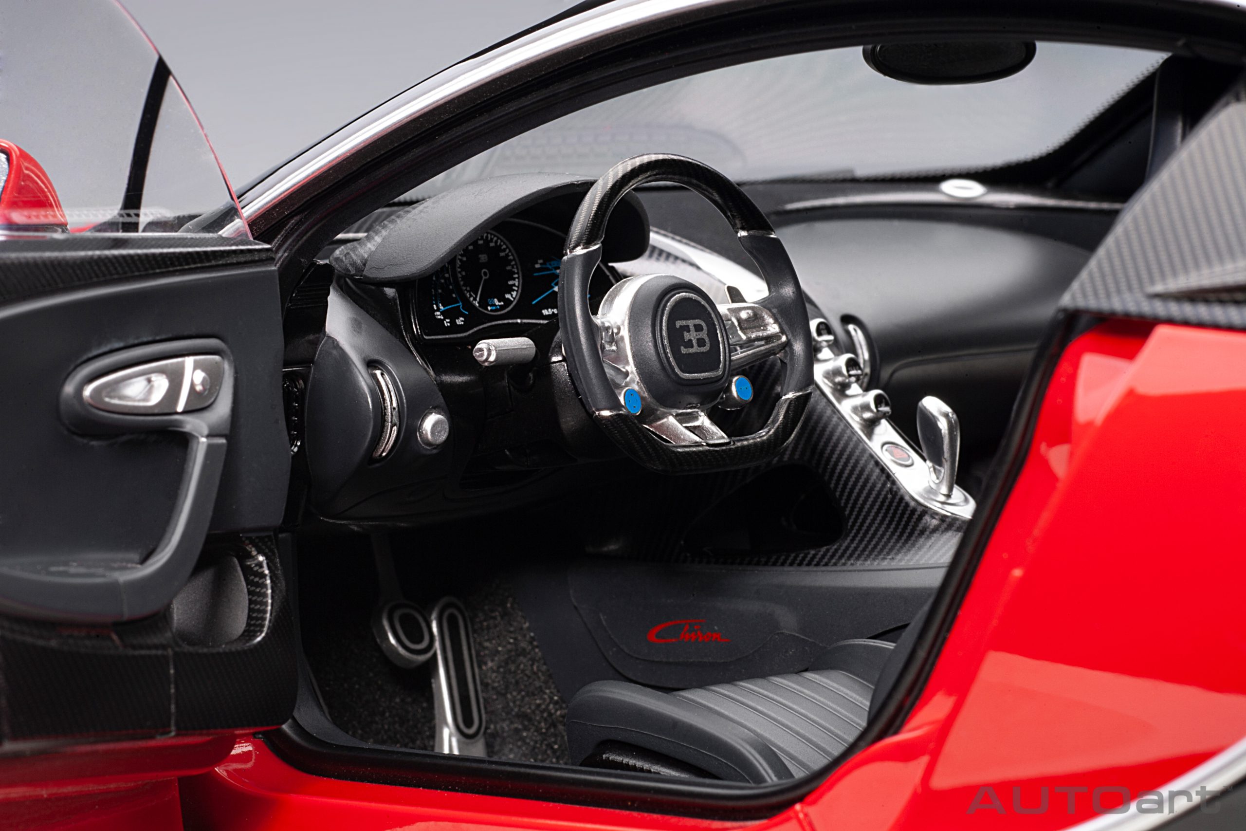 BUGATTI Chiron 2017 Italian Red / Black - 1:12 AUTOart 12113 – Image 7