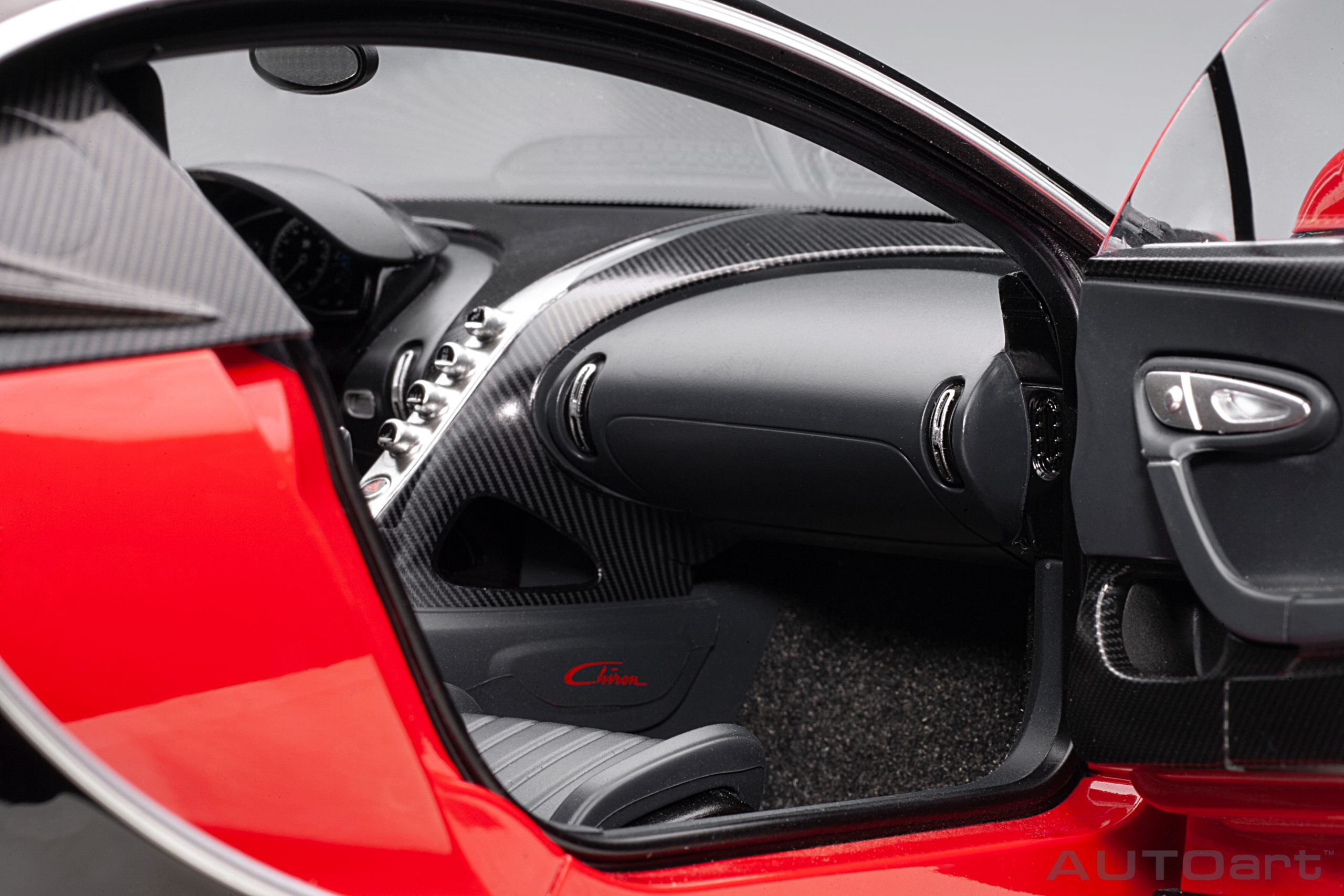 BUGATTI Chiron 2017 Italian Red / Black - 1:12 AUTOart 12113 – Image 8