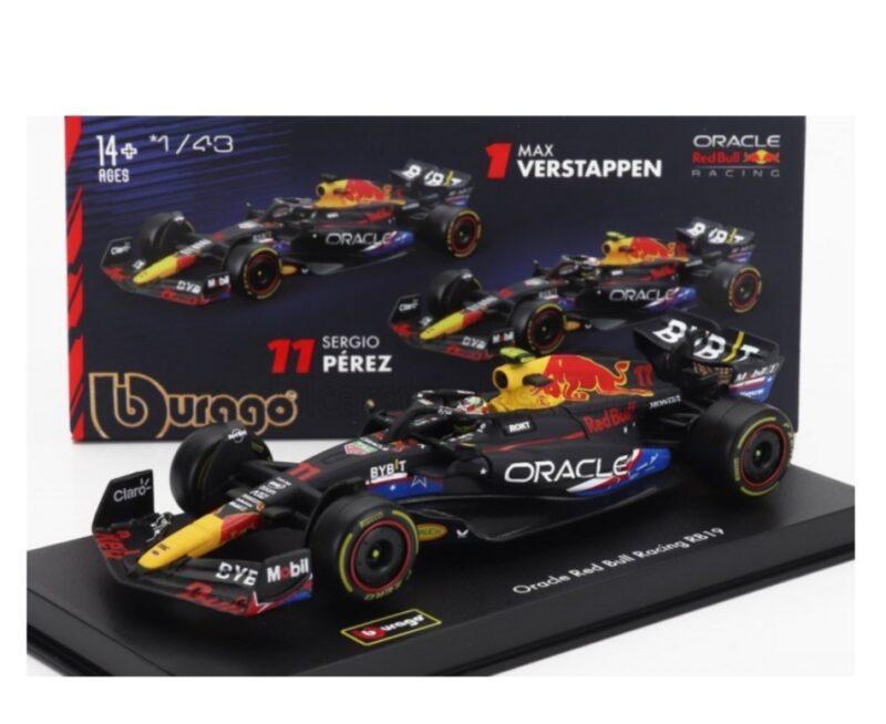 F1 RED BULL RB19 Perez #11 GP Austin 2023 - 1:43 Bburago
