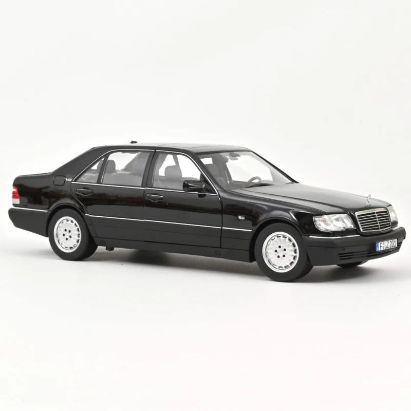MERCEDES S600 1997 Noir Obsidian - 1:18 Norev 183045