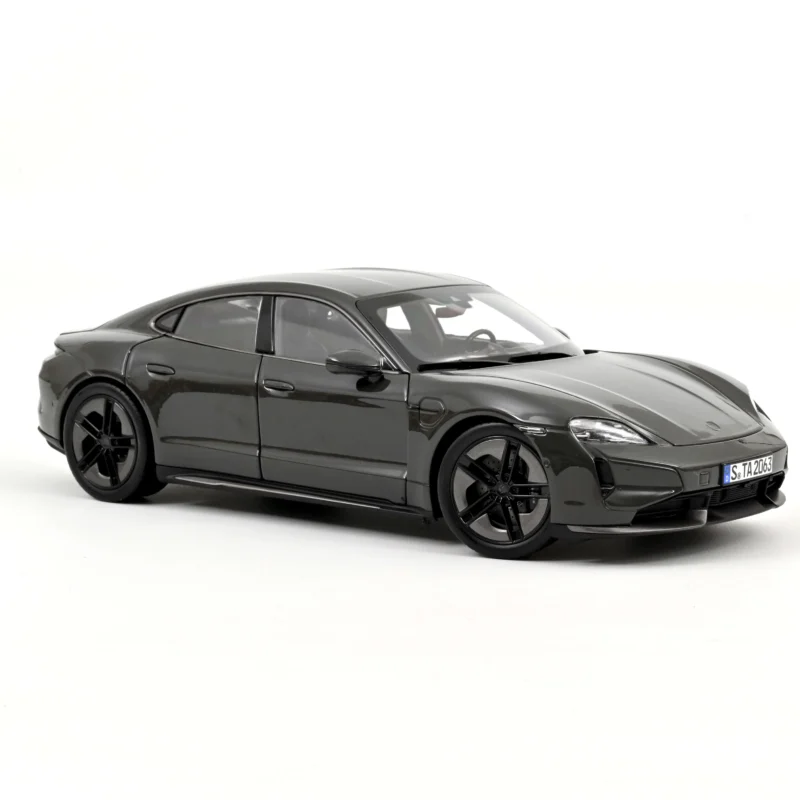 PORSCHE Taycan Turbo S 2024 Gris Ardoise - 1:18 NOREV 187654
