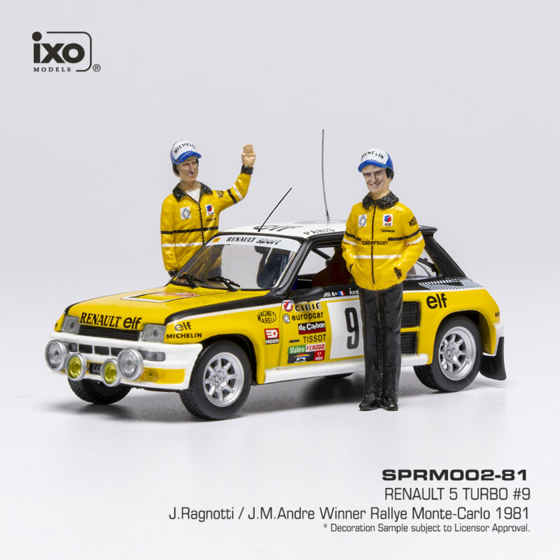 RENAULT 5 Turbo 1980 Ragnotti - 1:43 PRM002