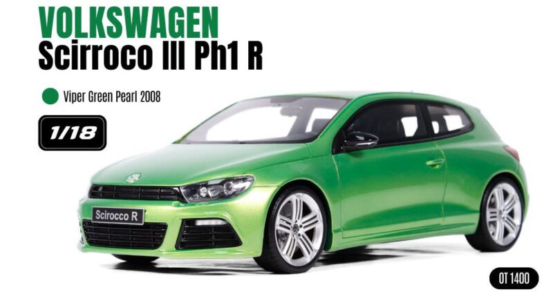 VOLKSWAGEN Scirocco 2008 Viper - 1:18 OttO OT1400