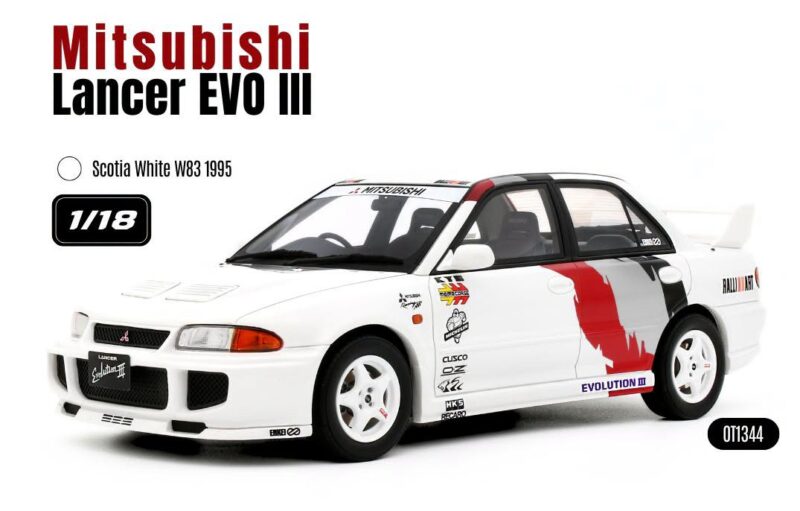 MITSUBISHI Lancer EVO III 1995 - 1:18 OttO OT1344