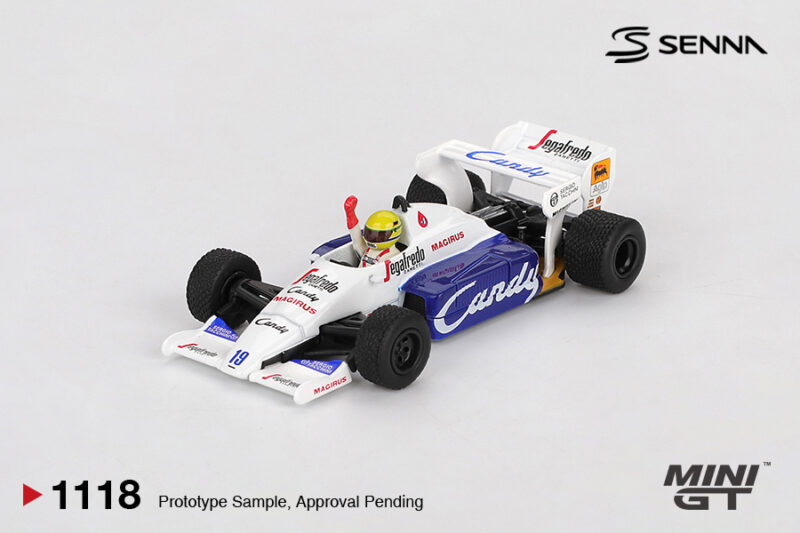 TOLEMAN TG184 #19 Senna GP Monaco - 1:64 Mini GT 1118