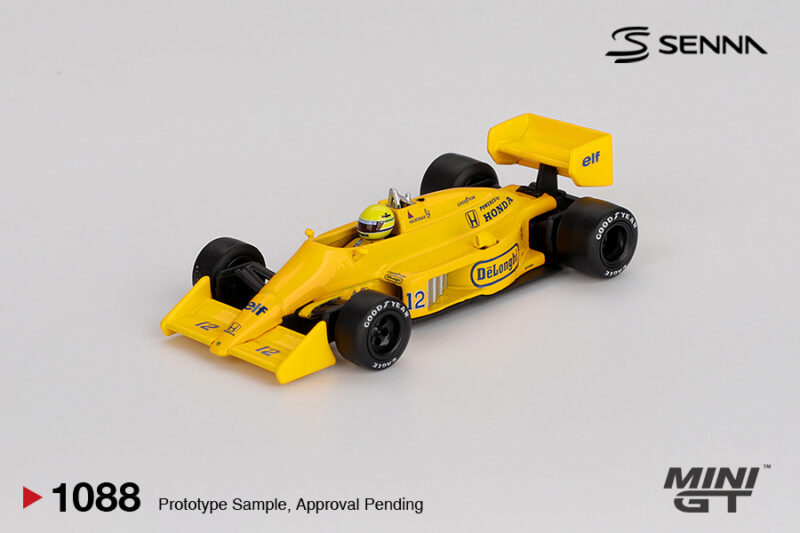 LOTUS 99T #12 Senna GP Monaco 1987 - 1:64 Mini GT 1088