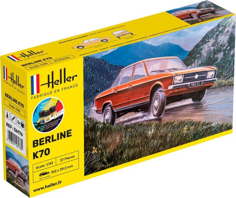 VW Berline K70 - 1:43 Heller