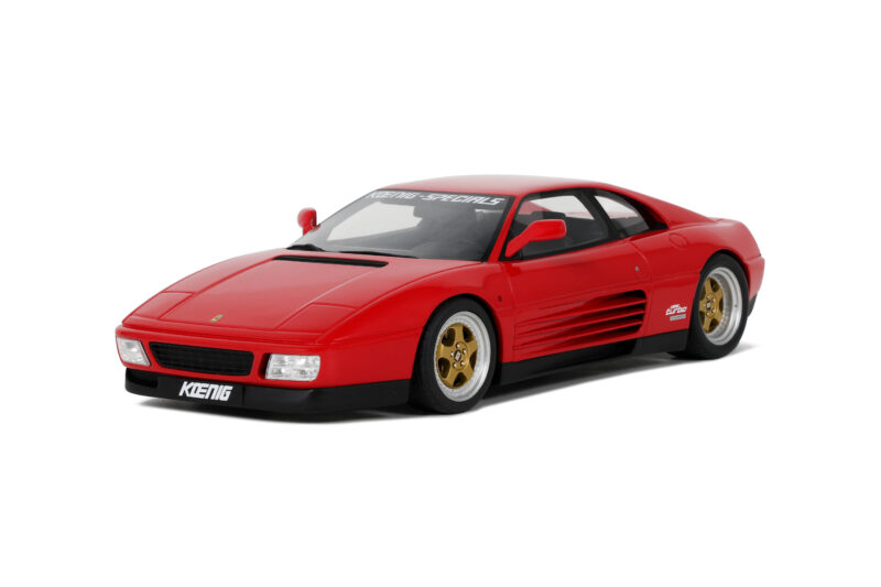 FERRARI KOENIG Special 348 Twin Turbo 1994 Rouge - 1:18 GT Spirit GT472