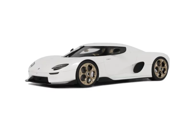 KOENIGSEGG CC850 2024 Blanc - 1:18 GT Spirit GT903