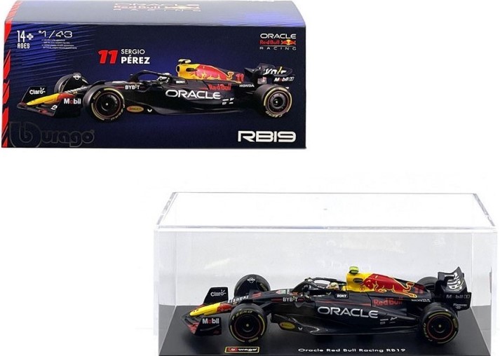 F1 RED BULL RB19 Sergio Perez #11 2023 - 1:43 Bburago