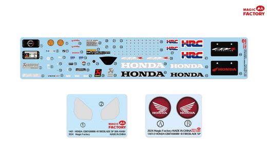 HONDA CBR 1000RR-R SP 2022 - 1:9 Magic Factory – Image 3