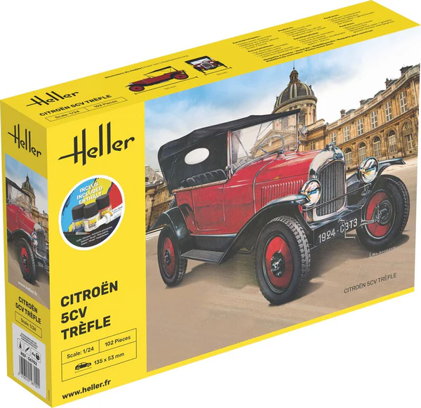 CITROËN 5CV Trèfle - 1:24 Heller 56702