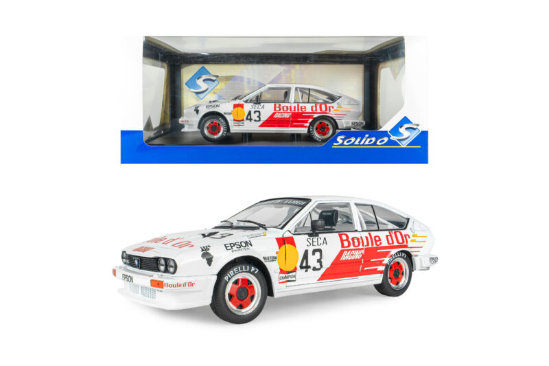 ALFA ROMEO GTV6 – 24H DE SPA 1985 #43 - 1:18 Solido S1802308