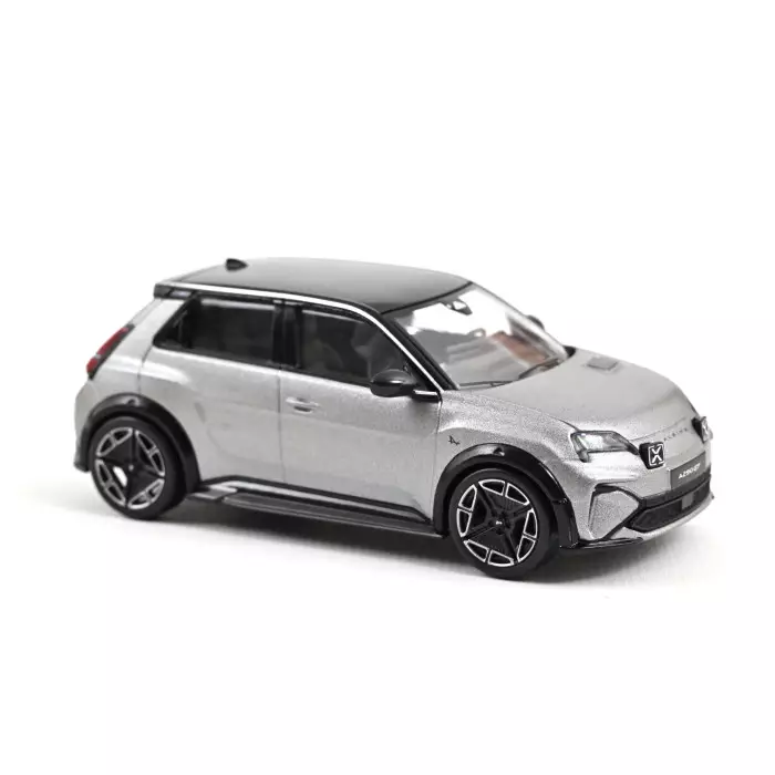 ALPINE A290 GTS 2025 Gris Tornade Matt & Noir - 1:43 Norev 519202