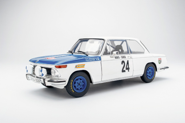 BMW 2002 Tii – Rallye Monte-Carlo 1969  #24 T.MAKINEN/P.EASTER - 1:18 Solido S1808603