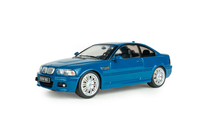 BMW M3 E46 Coupe 2000 Laguna Seca Blue - 1:43 Solido S4318601