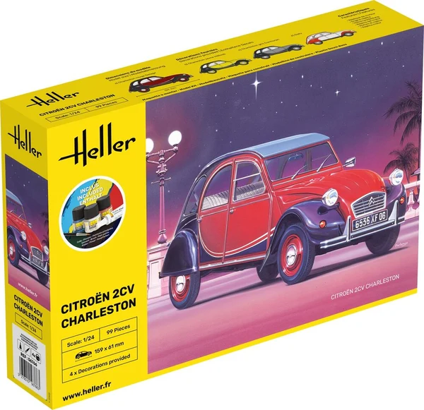 CITROËN 2CV Charleston - 1:24 Heller 56766
