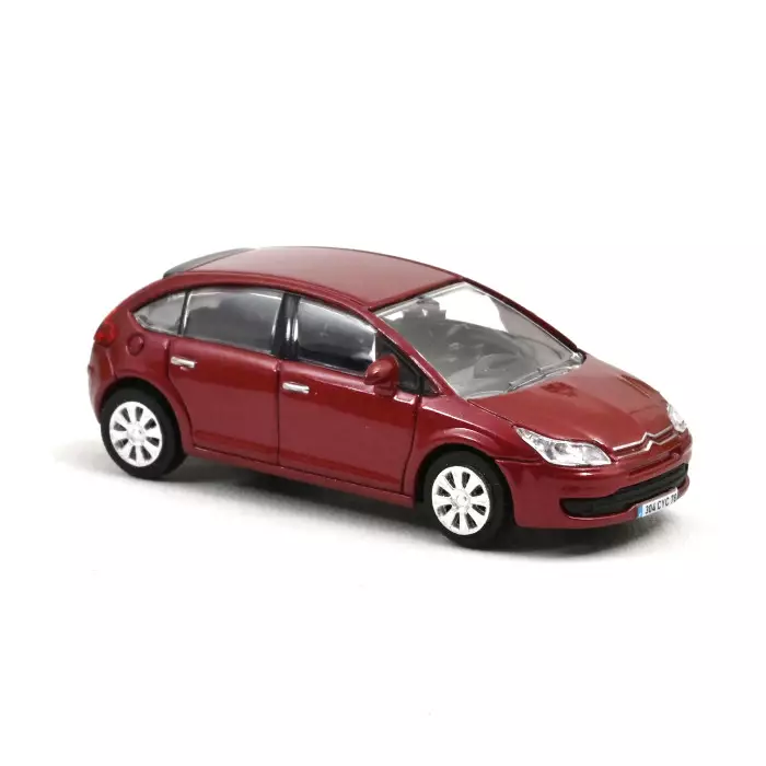 CITROËN C4 Berline 2004 Rouge  - 1:87 NOREV 155496 (HO)