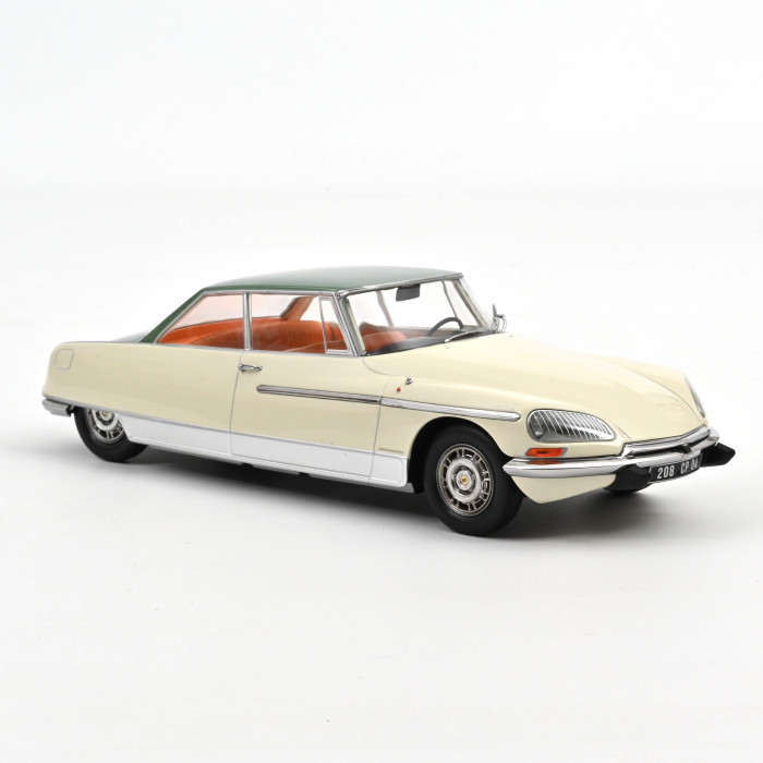 CITROËN DS 21 Le Léman 1968 Ivoire et Vert - 1:18 Norev 181751