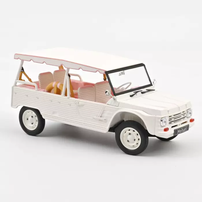CITROËN Méhari 2023 Blanc et Rose - 1:18 Norev 181804