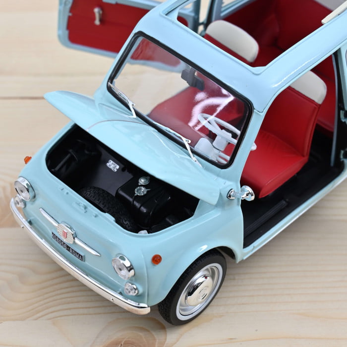 Miniature Vespa 50 N 1969 Bleu Aigue Marine à L'échelle 1/18 | Modèle Réduit Collection, Décoration Rétro