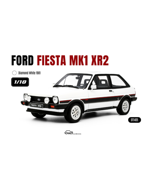 FORD Fiesta Mk.1 XR2 1981 Blanc - 1:18 OttOmobile OT1405