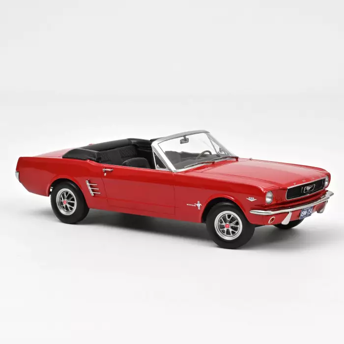 FORD Mustang Convertible 1966 Rouge - 1:18 Norev 182810
