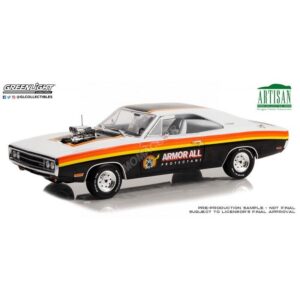 DODGE Charger 1970 Moteur sortant blindé - 1:18 Greenlight 91123