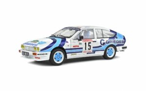 ALFA ROMEO GTV6 1986 #15 Rallye des Garrigues - 1:18 SOLIDO S1802305