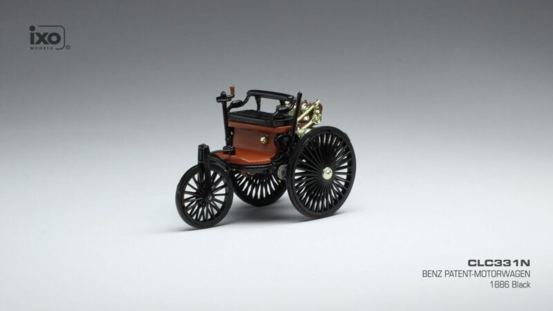 BENZ Patent-Motorwagen 1886 Black - 1:43 IXO CLC331N
