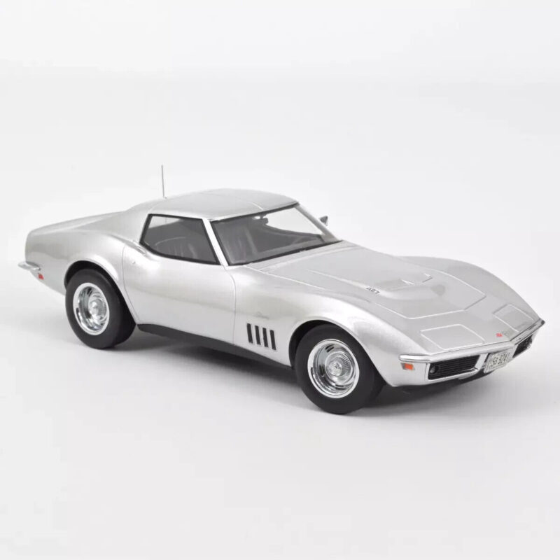 CHEVROLET Corvette Coupé 1969 Gris métallisé - 1:18 NOREV 189032