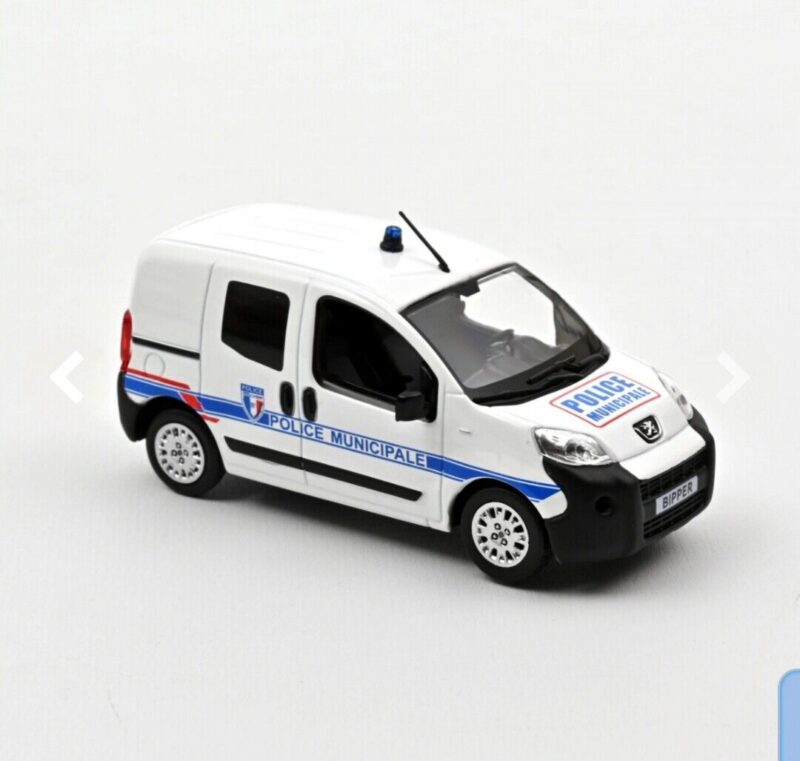 PEUGEOT Bipper 2009 "Police Municipale" - 1:43 NOREV 479869