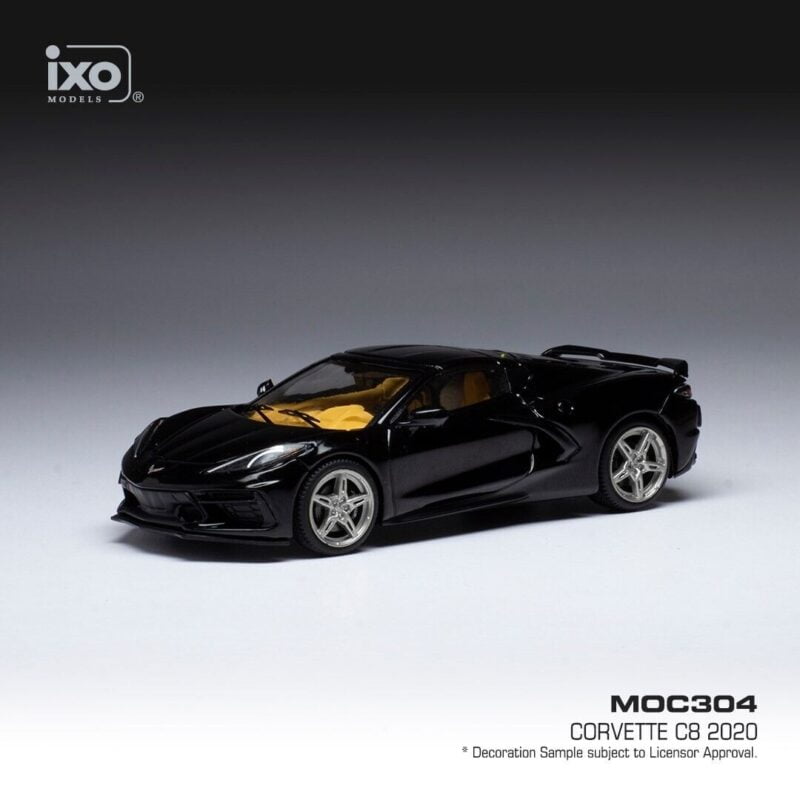 CORVETTE C8 2020 Black - 1:43 IXO MOC304