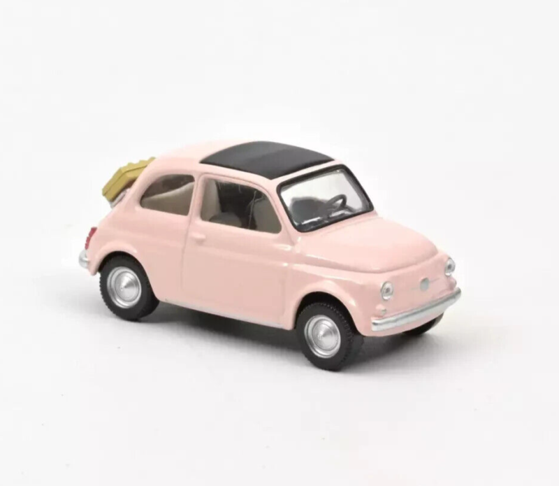 FIAT 500 F 1965 Rose - 1:43 Norev Jet-car 771200