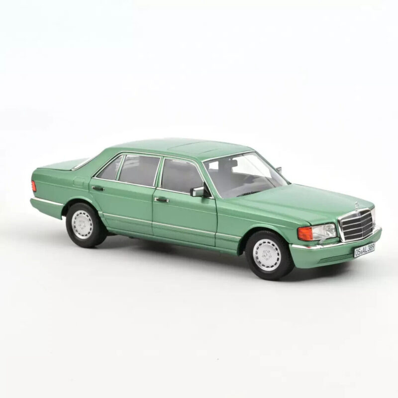 MERCEDES 560 SEL 1991 Vert clair - 1:18 NOREV 183469