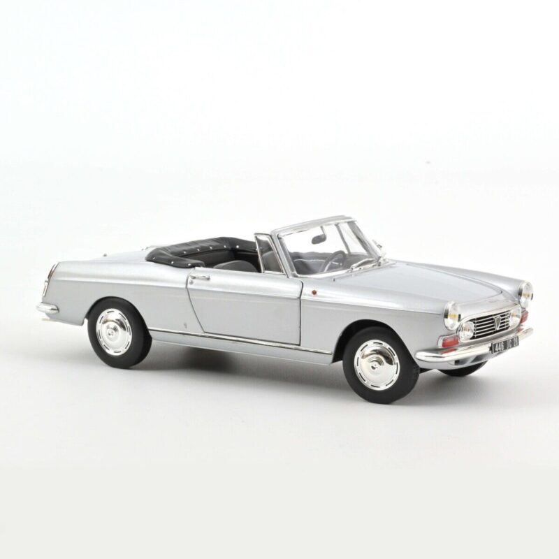 PEUGEOT 404 Cabriolet 1967 Silver - 1:18 NOREV 184835