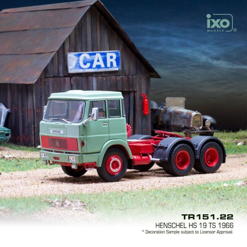 HENSCHEL HS 19 TS 1966 Vert - 1:43 IXO TR151