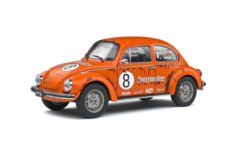 VOLSKSWAGEN Beetle 1303 Jaeger Tribute 1974 Orange - 1:18 Solido S1800518