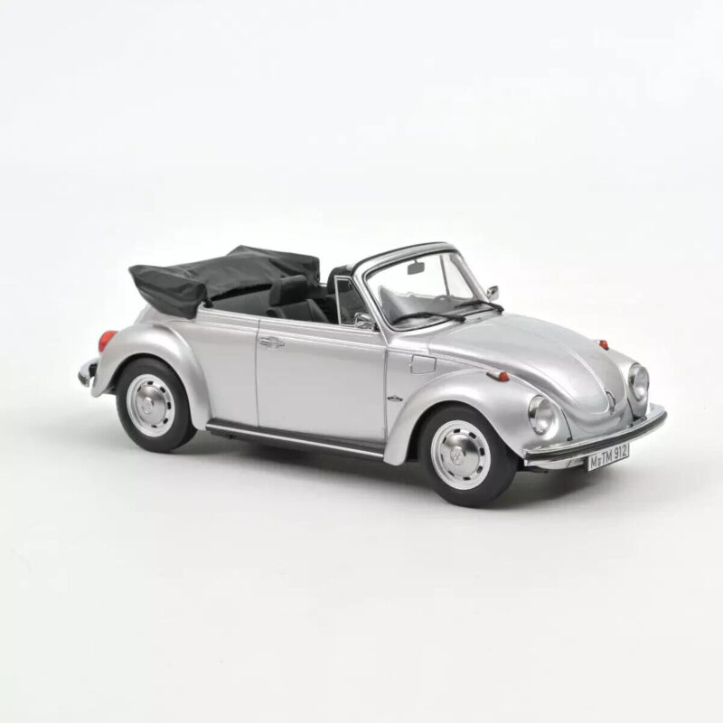 VW Cox 1303 Cabriolet 1973 Argent - 1:18 NOREV 188530